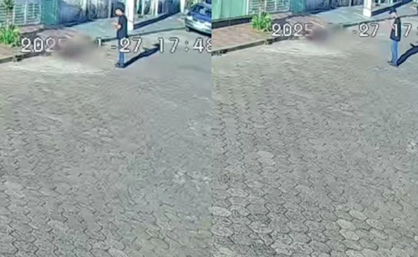 Homem tirando foto de corpo