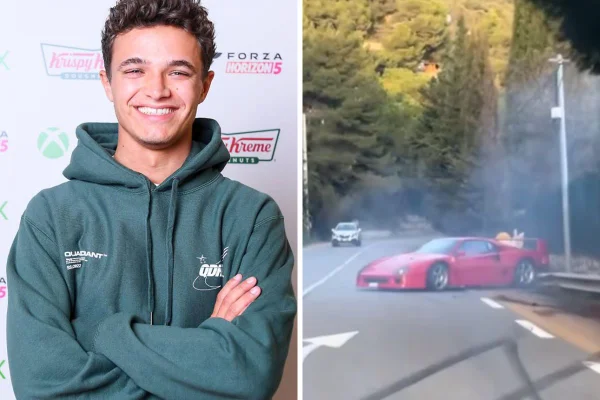 Imagem colorida de piloto Lando Norris da Fórmula 1 - Metrópoles