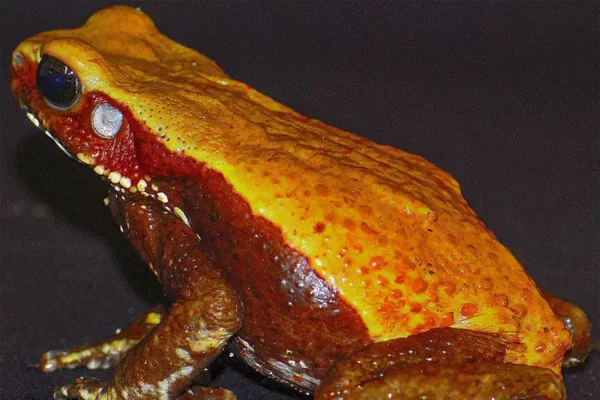 Imagem colorida de sapo-cururu amazônico - Metrópoles