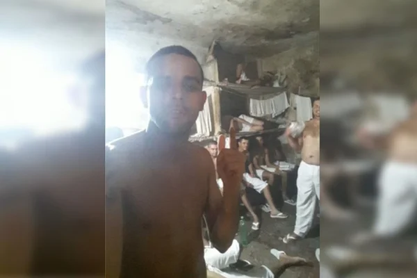 Entorno do DF: preso faz foto em cela e posta nas redes sociais