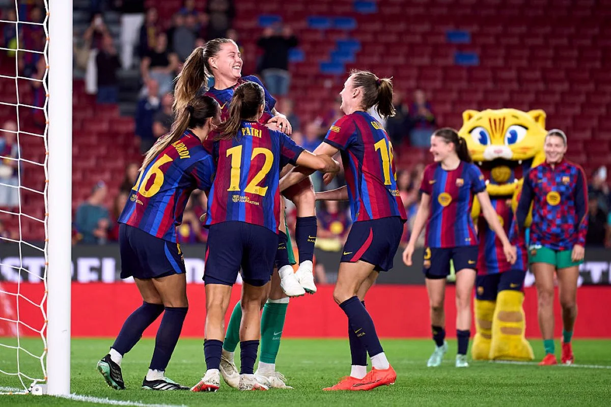 No El Clássico Feminino, Barcelona goleia o Real Madrid por 7 x 0