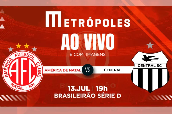 Série D: assista ao vivo e com imagem América de Natal-RN x Central-PE