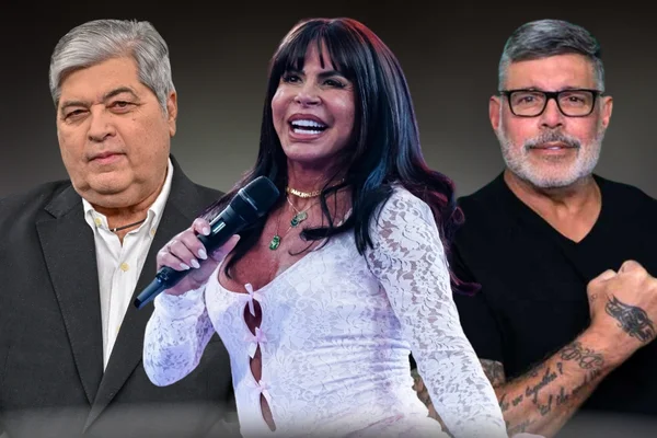 Datena, Gretchan e Alexandre Frota