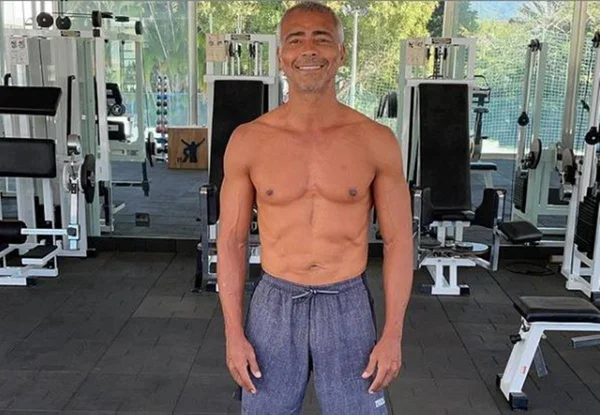 Romário em boa forma