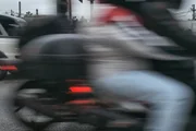 Motos na Marginal Pinheiros, em São Paulo