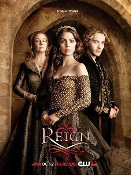 "Reign": seriado produzido pelo canal americano CW e distribuído no Brasil pela Netflix "Reign": seriado produzido pelo canal americano CW e distribuído no Brasil pela Netflix