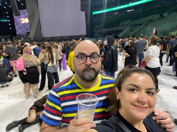 Larissa e Daniel Brito, fãs do The Killers-Metrópoles
