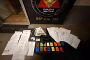 O que a polícia apreendeu com a falsa PM
