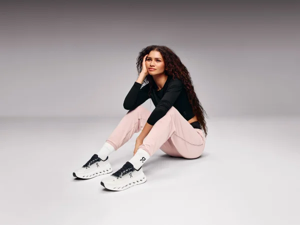 Parceria de Zendaya com a marca On une moda, esporte e cinema