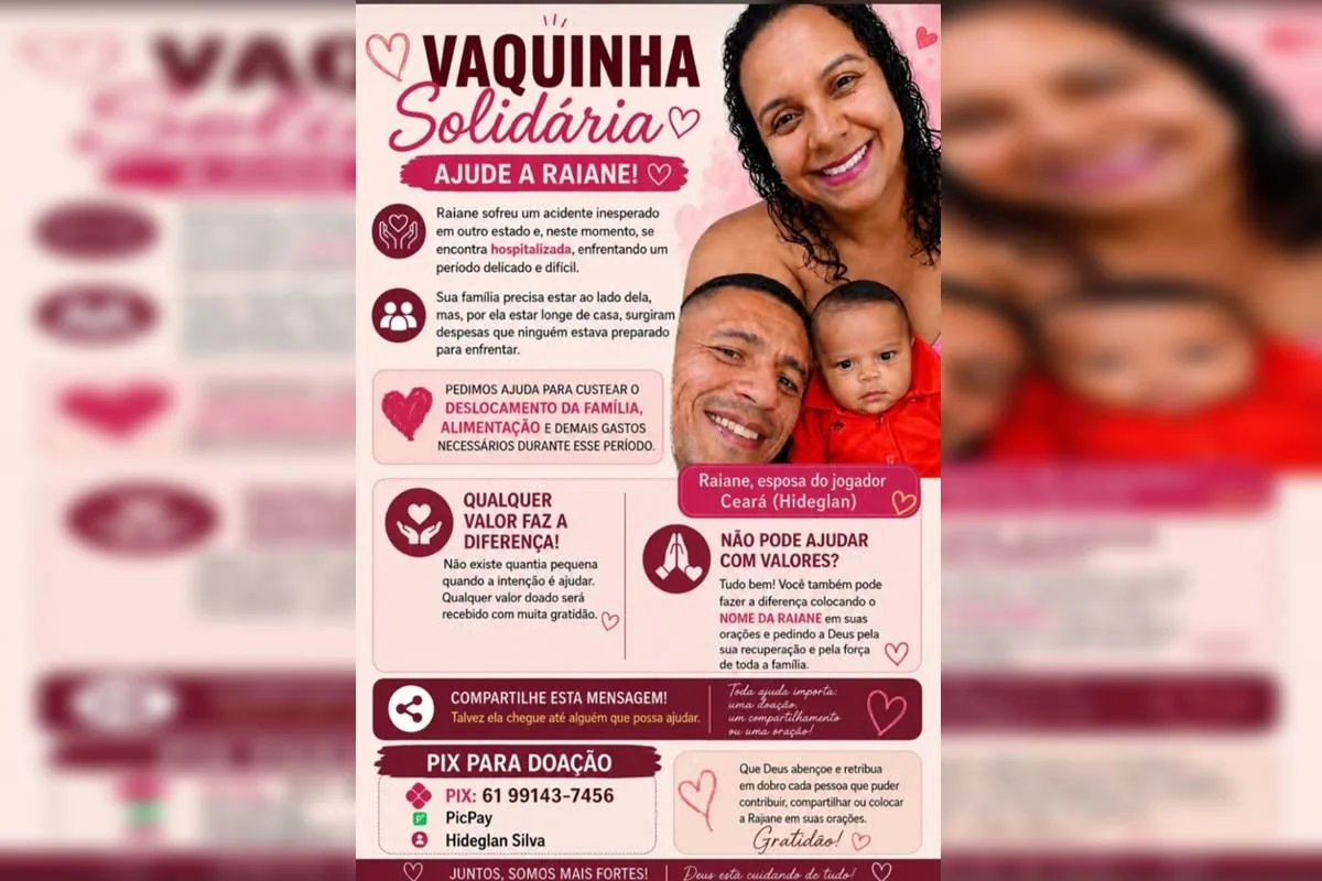 Escola e família realizam vaquinha solidária para auxiliar professora Escola e família realizam vaquinha solidária para auxiliar professora