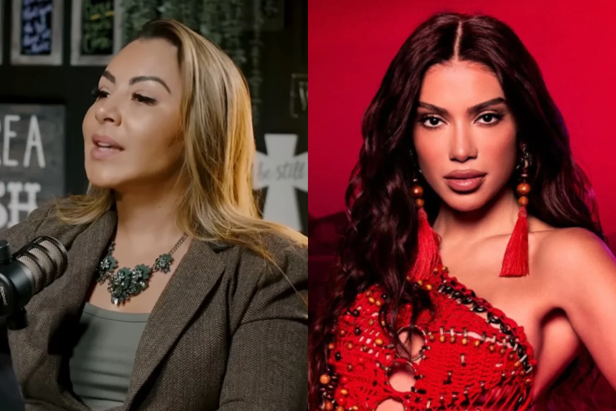A pastora Renata Vieira e Anitta A pastora Renata Vieira e Anitta