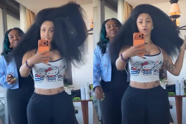 Vídeo cardi B surpreende ao mostrar cabelo natural após tirar tranças