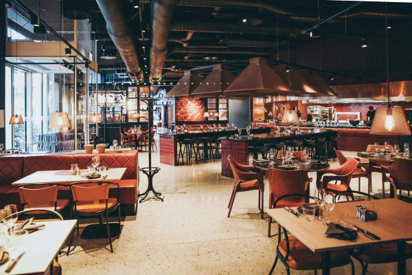 Restaurante vazio