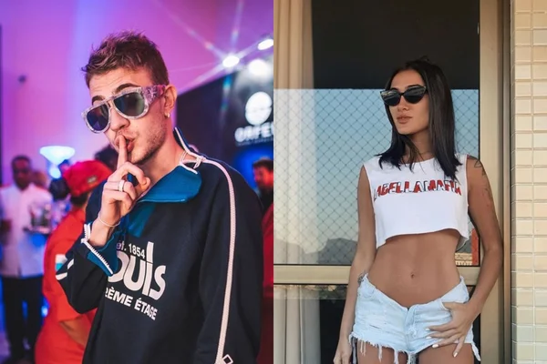 Gabi, vocalista da banda Melim, vive romance com Leo Picon