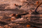 Primeira prova Triathlon Sprint do Metrópoles Endurance no pontão do lago Sul