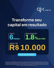 O investimento inicial seria de R$ 10 mil