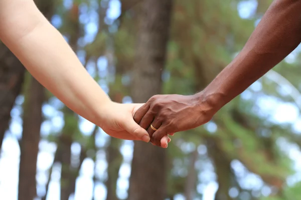 O amor não conhece o preconceito de cor