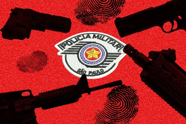 PM abriu um inquérito para investigar o desaparecimento de seis armas pertencentes ao 27º BPM/M, na zona sul de São Paulo - Metrópoles