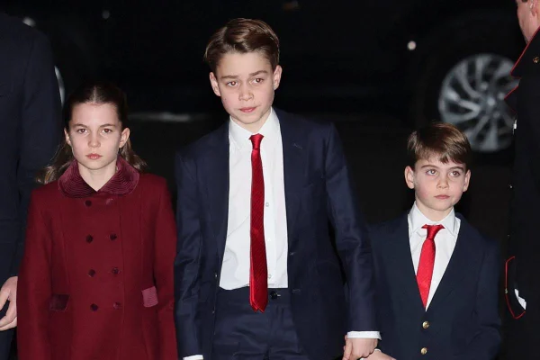 Charlotte, George e Louis