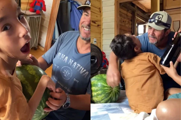 Menino com paralisia reconhece buzina do pai e vídeo viraliza