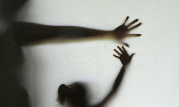 Foto de violência contra mulher