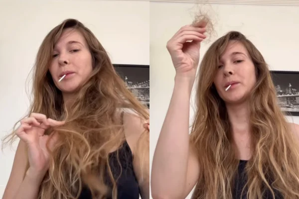 Ex de Pyong Lee, Sammy Sampaio reclama de queda de cabelo na gravidez