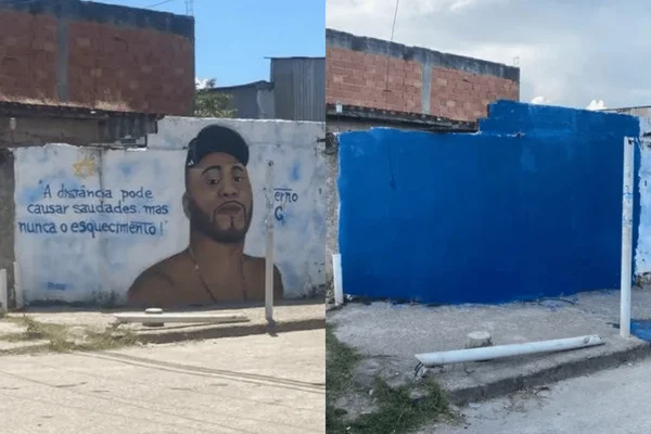 Polícia apaga homenagem a chefão do crime: “Nunca será esquecido”