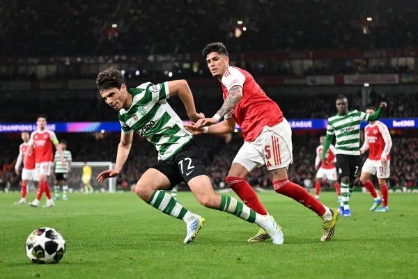 Champions: Arsenal segura empate com o Sporting e avança para as semis