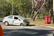Acidente no Eixinho Sul deixa motorista morto Acidente no Eixinho Sul deixa motorista morto