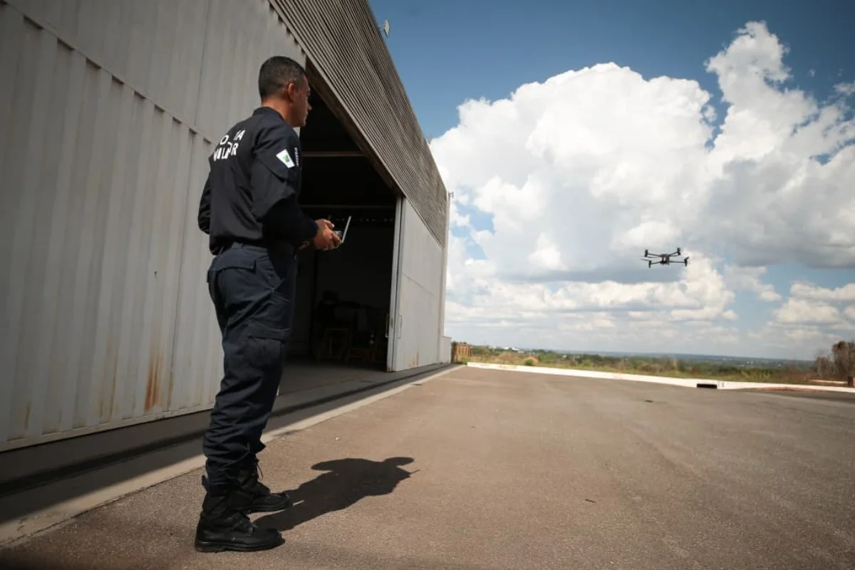 Drones que serão usados pela PM para flagrar crimes eleitorais são testados - imagem 9 Drones que serão usados pela PM para flagrar crimes eleitorais são testados - imagem 9