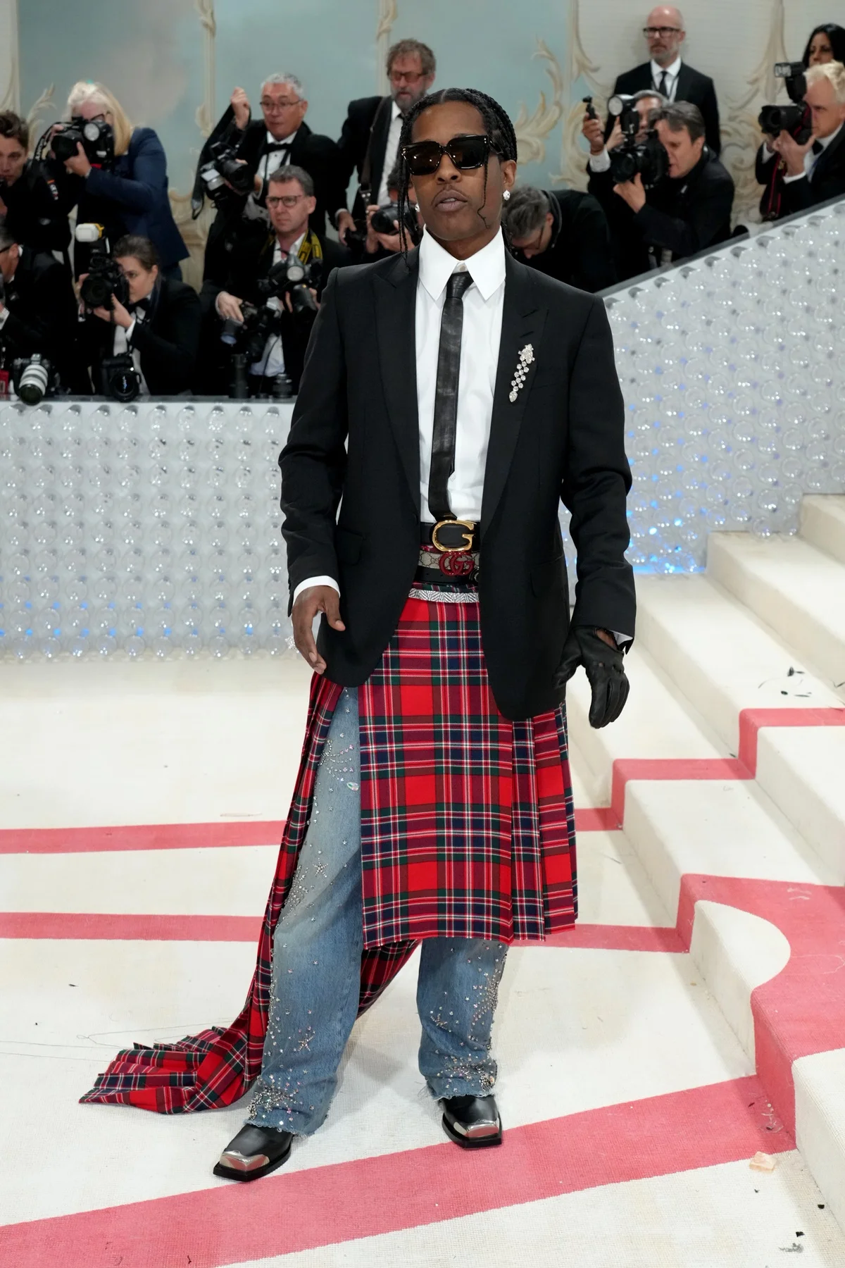 A$AP Rocky no Met Gala A$AP Rocky no Met Gala