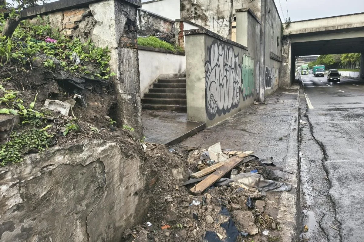 Ponte das Bandeiras, em São Paulo Ponte das Bandeiras, em São Paulo
