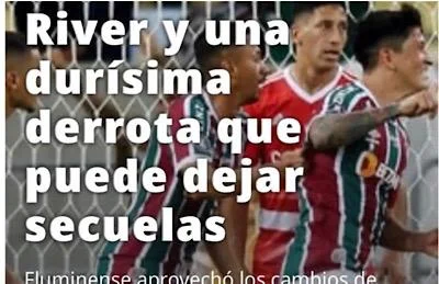 Chocante! 10 manchetes de sites argentinos sobre a goleada do Fluzão