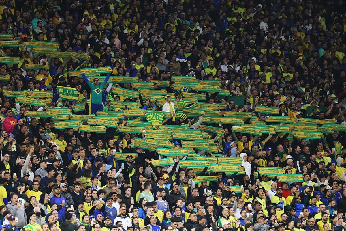 Torcida em Brasil x Paraguai