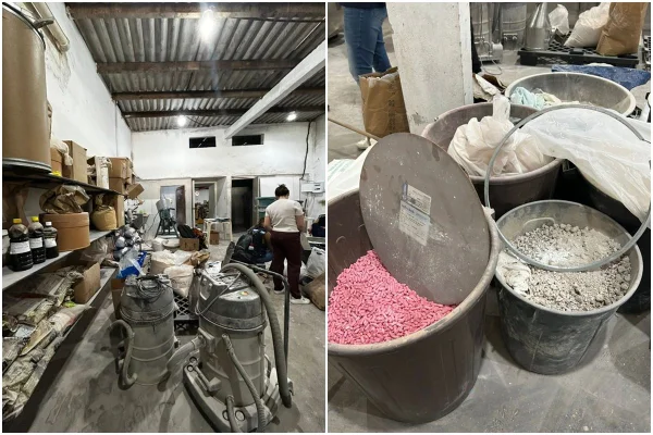 Fábrica clandestina de suplementos em Espírito Santo