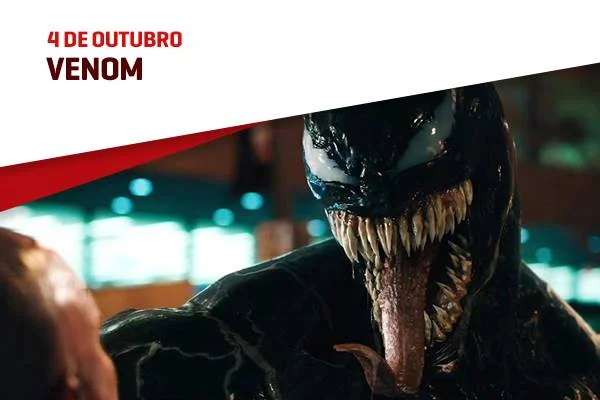 Primeiro spin-off da franquia do Homem-Aranha, o filme narra o surgimento de Venom, alter-ego alienígena do jornalista Eddie Brock (Tom Hardy) Primeiro spin-off da franquia do Homem-Aranha, o filme narra o surgimento de Venom, alter-ego alienígena do jornalista Eddie Brock (Tom Hardy)