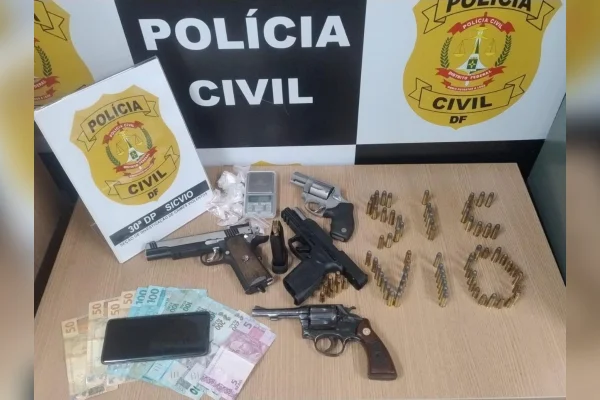 PCDF prende irmãos suspeitos de “delivery” do tráfico