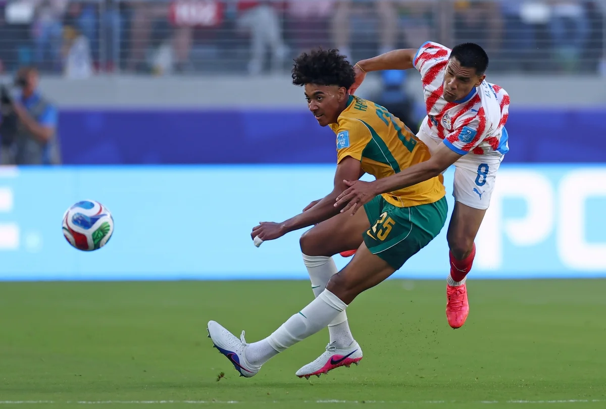 Paraguai e Austrália se enfrentaram pela 3ª rodada da Copa do Mundo Paraguai e Austrália se enfrentaram pela 3ª rodada da Copa do Mundo