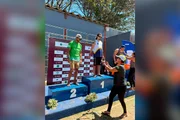 O professor ficou em segundo lugar na categoria Open V1 O professor ficou em segundo lugar na categoria Open V1