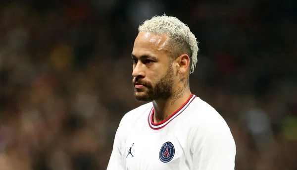 Neymar em jogo do PSG contra o Nice, pelo Campeonato Francês