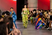 Desfile da etiqueta Meu Kimô no Metrópoles Catwalk 