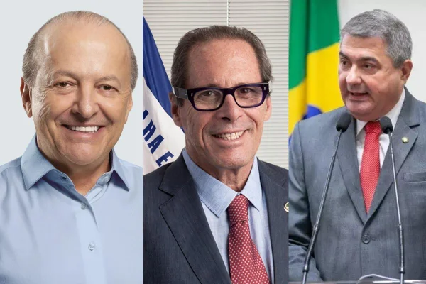 Otaviano Pivetta, Luiz Osvaldo Pastore e Antídio Lunelli - Metrópoles