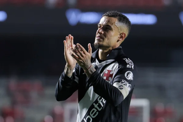 Foto colorida de Philippe Coutinho, do vasco - metropoles