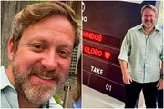 Sergio Hondjakoff nos estúdios Globo