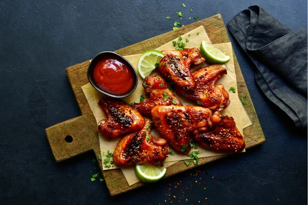 Picante e suculenta: asinha de frango é a pedida ideal para o almoço