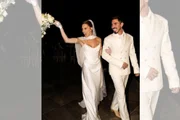 Giovanna e Gabriel escolheram duas cidades para celebrar os respectivos amigos e parentes