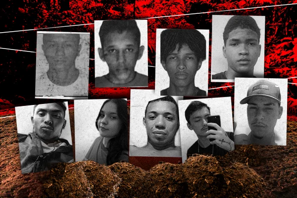Valas do crime: as vítimas dos cemitérios das facções criminosas