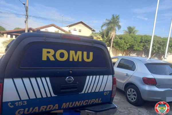 Imagem colorida de carro da Guarda Municipal de Bonito homem preso por dirigir bêbado - Metrópoles