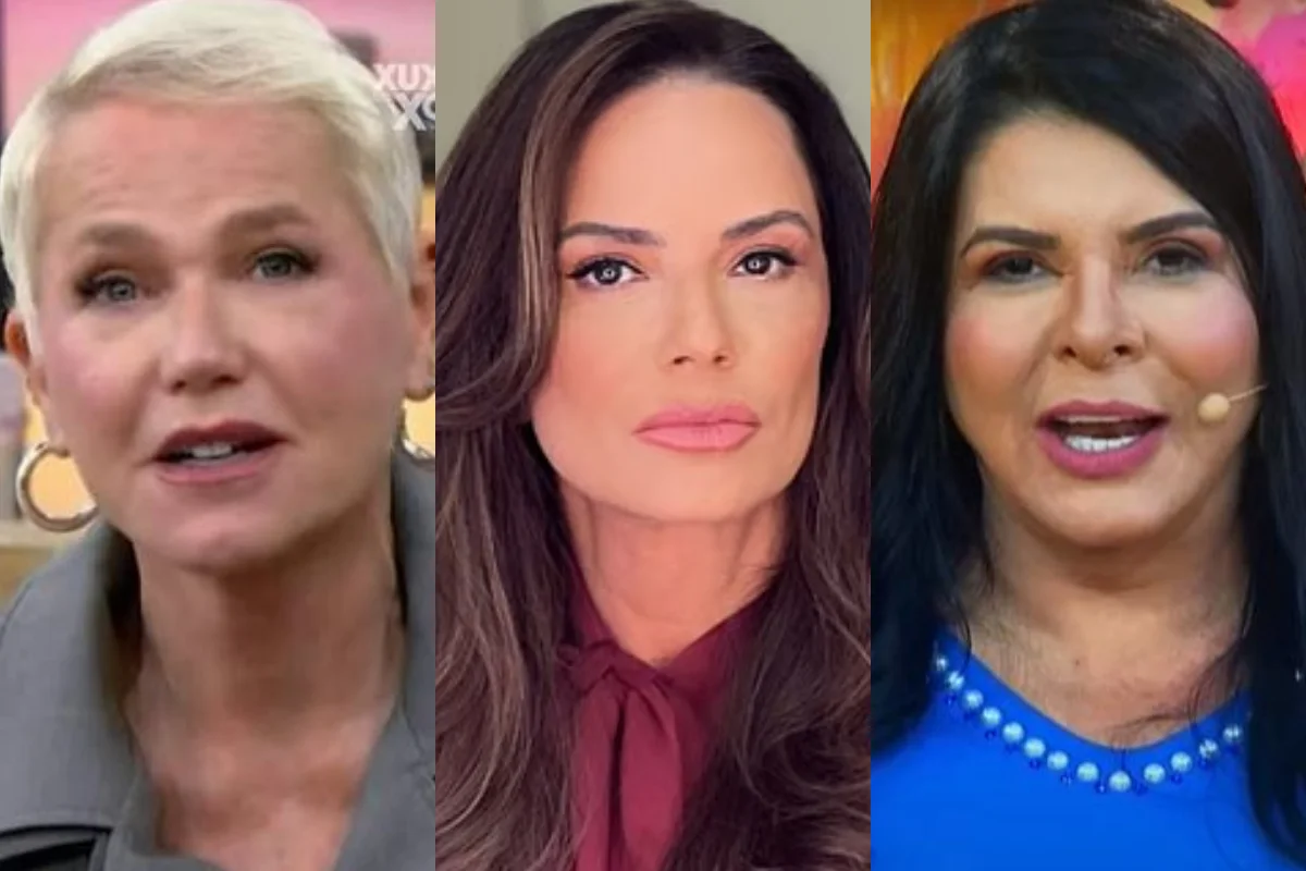 Xuxa Meneghel, Luiza Brunet e Mara Maravilha. Xuxa Meneghel, Luiza Brunet e Mara Maravilha.