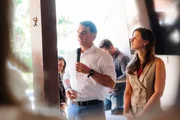 Flávio Bolsonaro em encontro com lideranças femininas Flávio Bolsonaro em encontro com lideranças femininas
